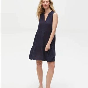 Michael stars gauze dress black